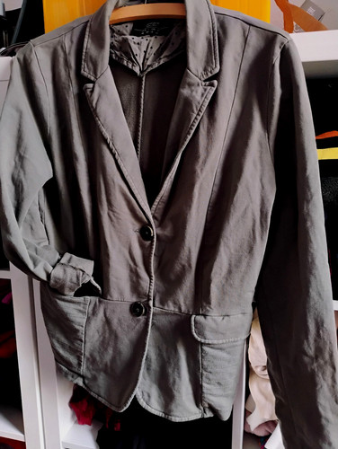 Jerseyblazer khaki bis - jerseyblazer,
