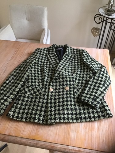 Chic boucle blazer schwarz - blazer,