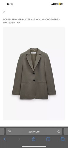 Zara blazer jake khaki - jake,