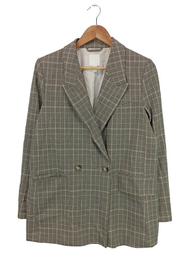 Long blazer khaki größe - h&m, long-blazer