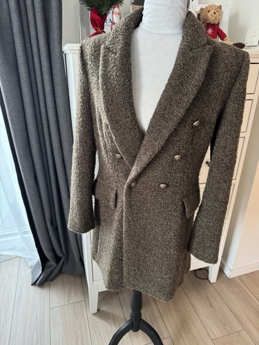 Zara longjacke blazer military - zara,