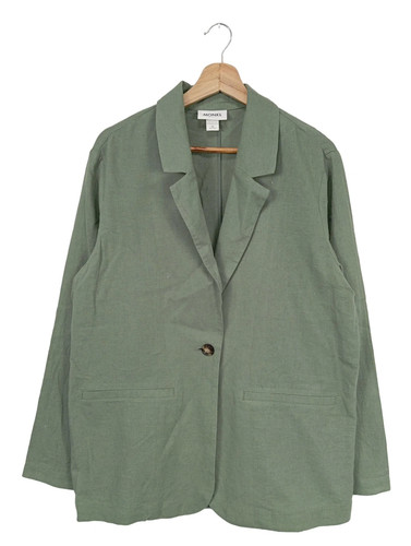 Monki long blazer khaki - long-blazer,