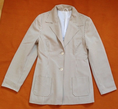 Damen blazer jacke karo muster - blazer/jacke,