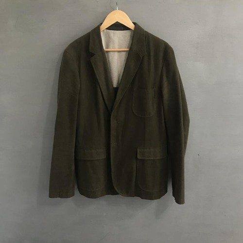 Men gant blazer khaki cotton - blazer,